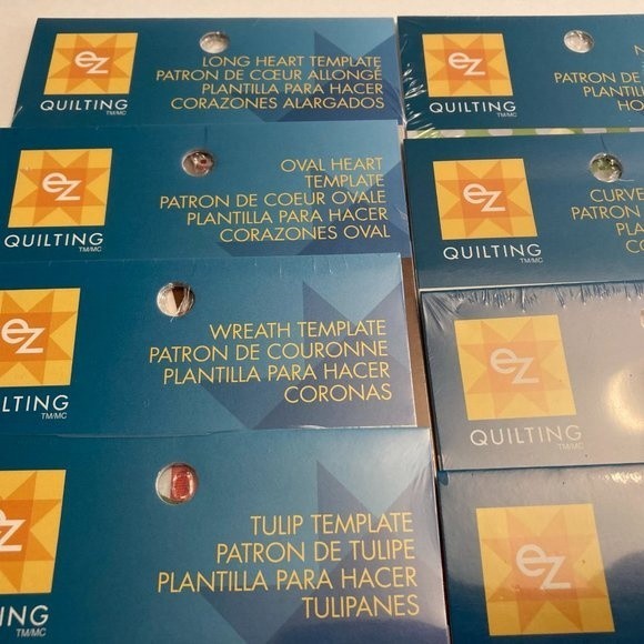 9 Simplicity EZ Quilting Template Stencils Fabric Paper Crafts Scrapbook - Picture 8 of 13